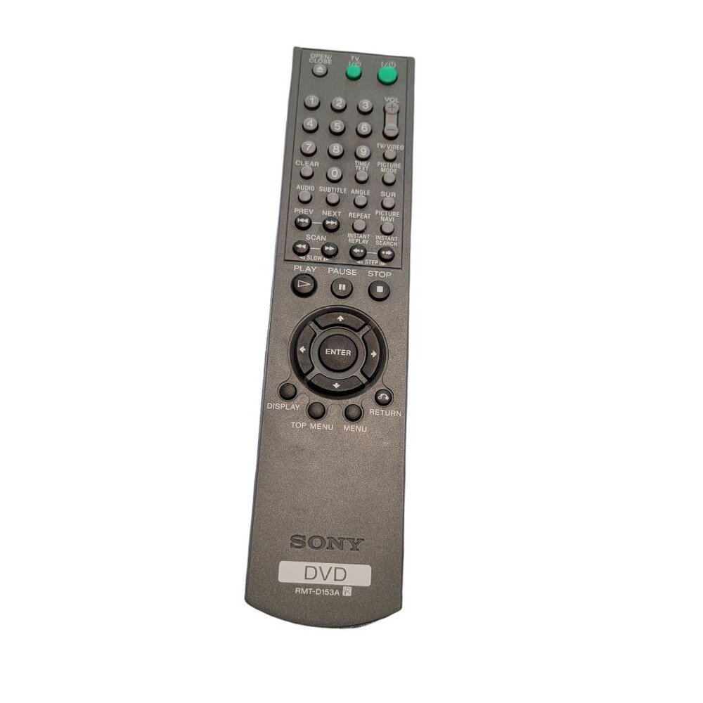 Genuine Sony DVD Remote Control RMT-D153A Tested and Works